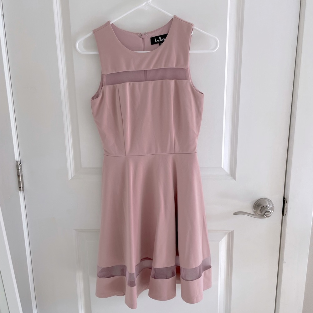 Lulus mauve pink dress